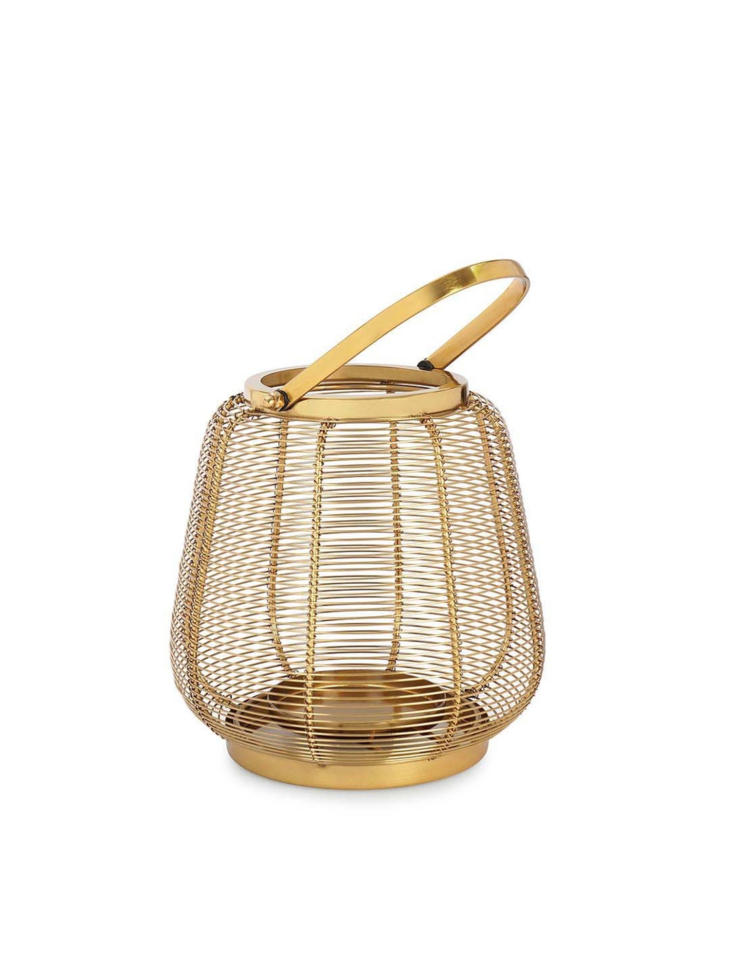 Pure Home and Living Grey Glass Trophy Shaped Table Lamp Stand