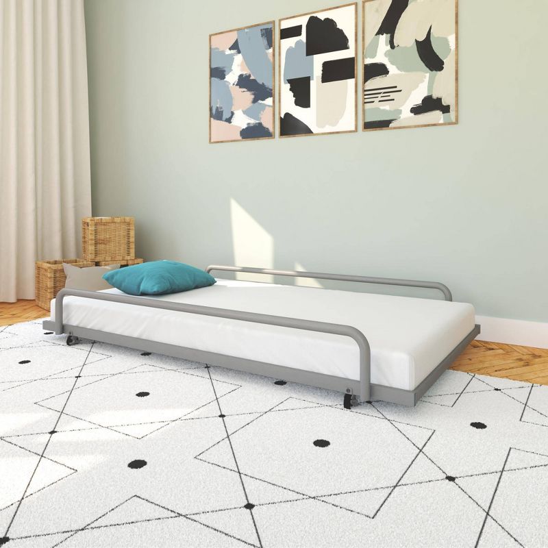 Trundle For Metal Daybed Silver - Dorel Home Products
