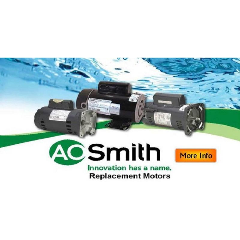 A.O. Smith Century B2852 Up-Rate 3/4 HP 3450RPM Single Speed Pool Pump Motor