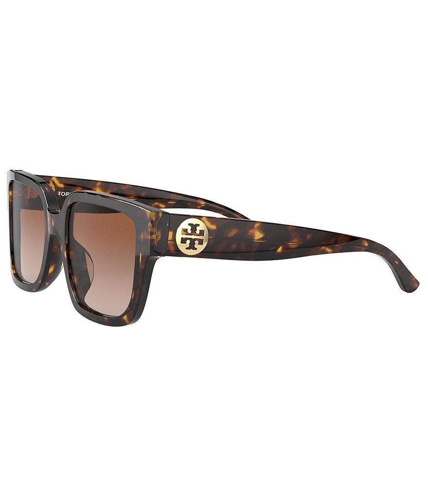 Tory Burch Women's Reva Rectangular Sunglasses