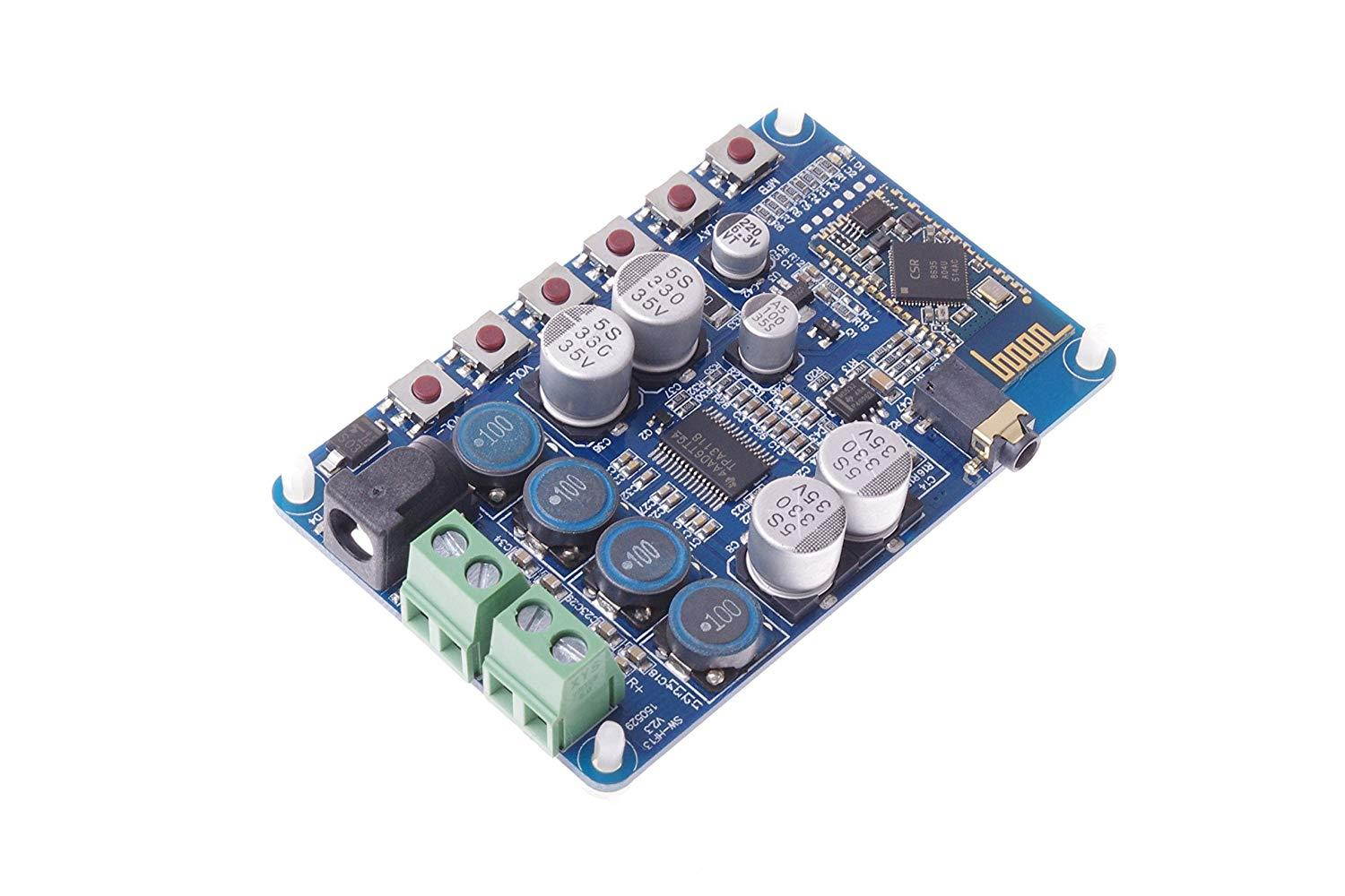 SMAKN&reg; TPA3116 Bluetooth 4.0 Receiver Stereo Power Amplifier Board 2X50W