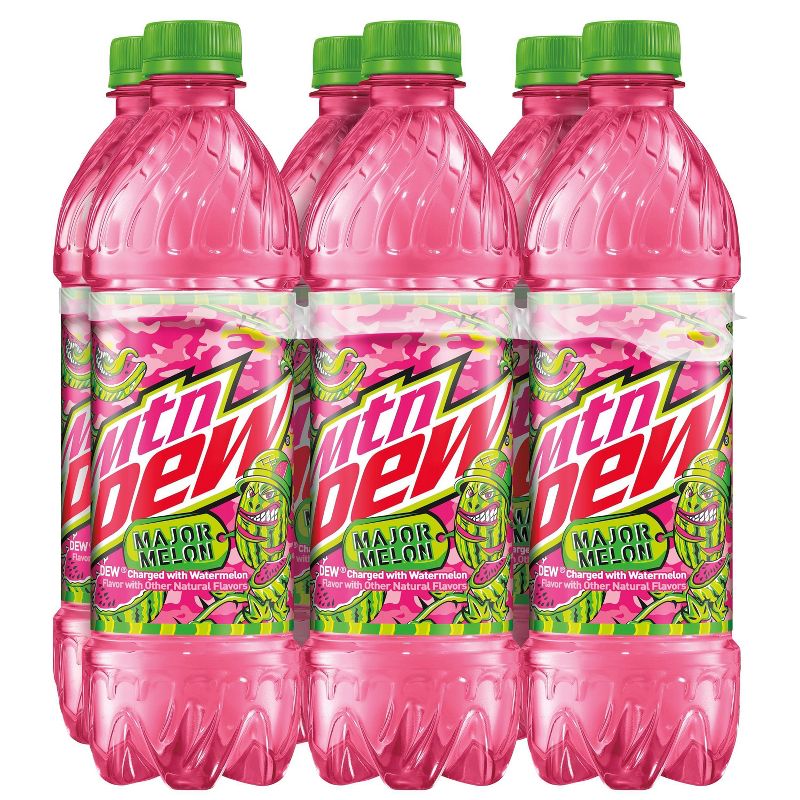 Mountain Dew Major Melon - 6pk/16.9 fl oz Bottles