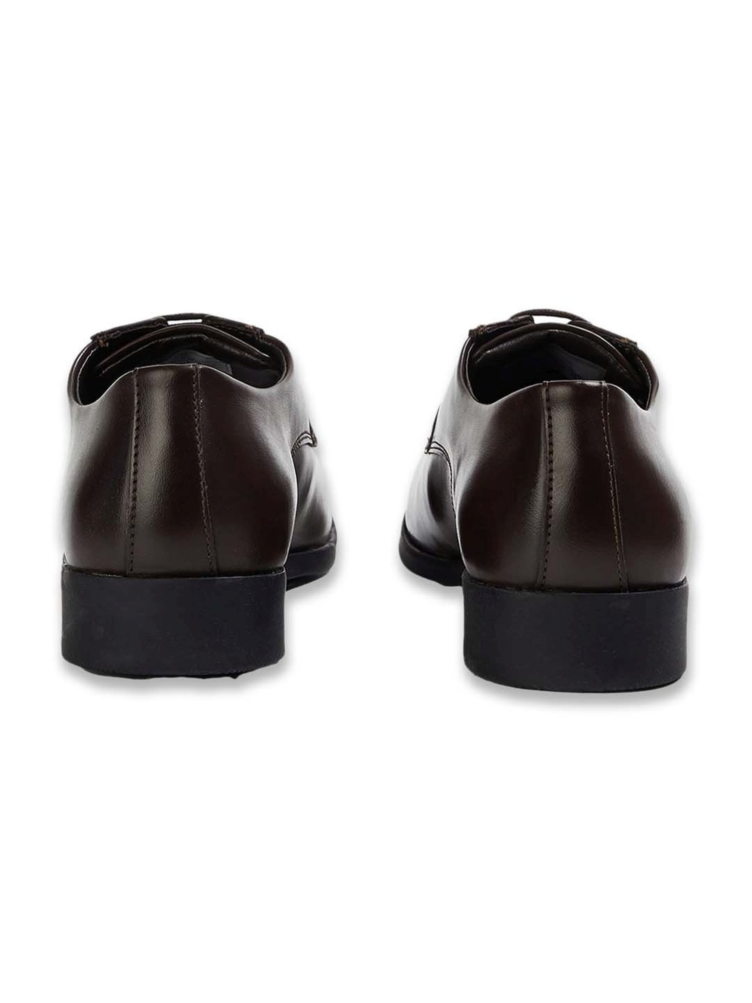 Code by Lifestyle Men's Brown Derby Shoes