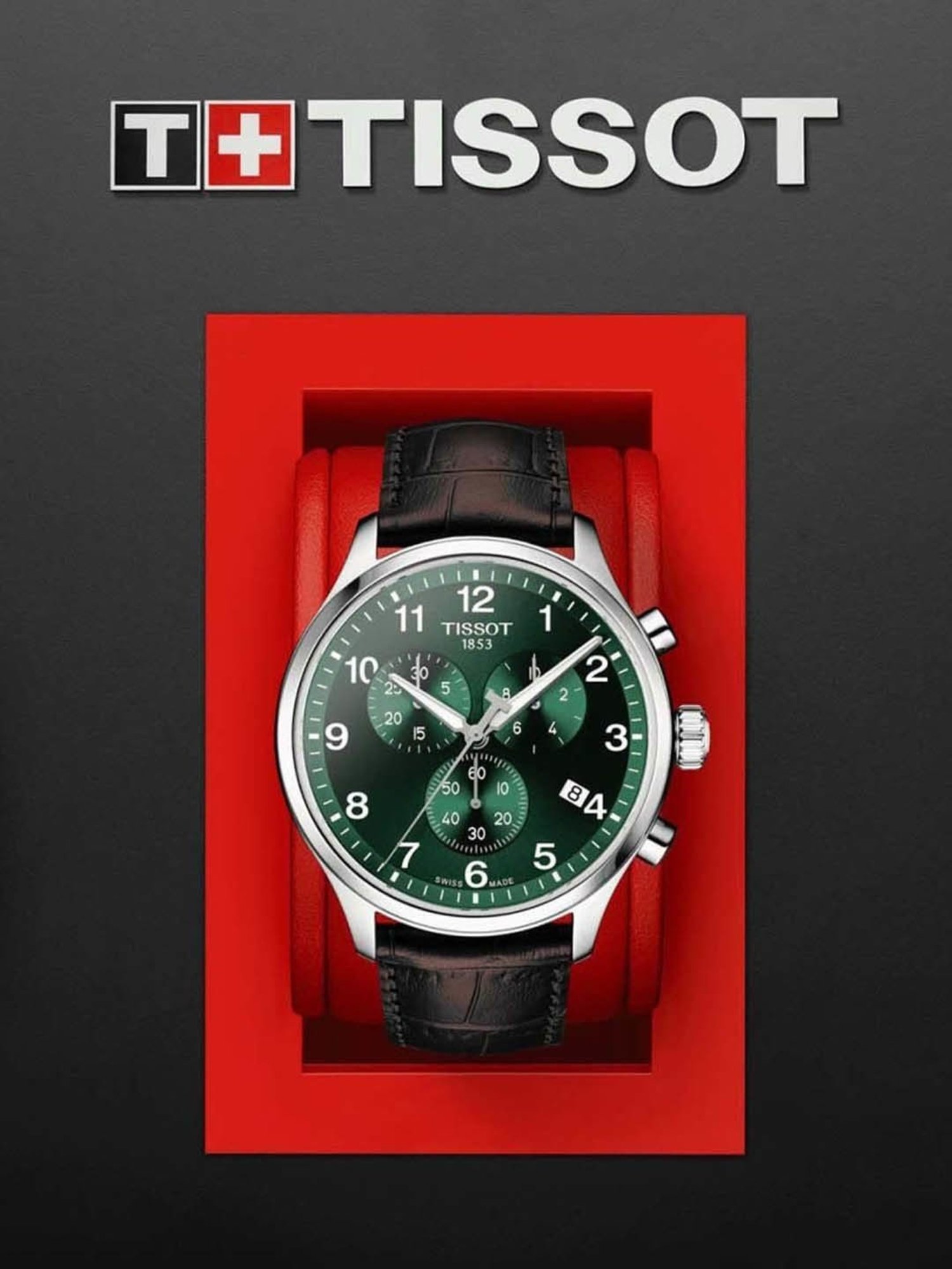 Tissot T1166171609200 T-Sport Swiss XL Classic Chronograph Watch for Men