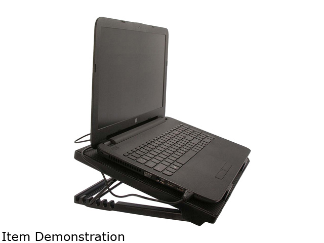Fuji Labs Cooling Pad for 12 to 17 Inch Laptop, 2 USB Ports, Multi-angle Stand with 5 Fans