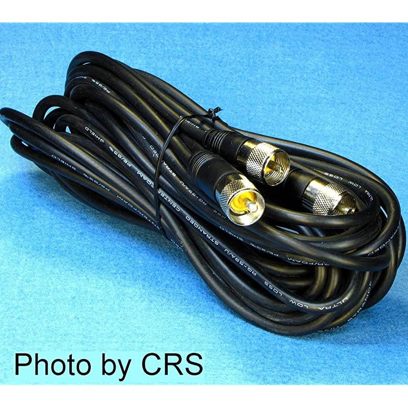 COPHASE COAX for CB Radio Dual Antennas 18 ft per side  CP18PLPL
