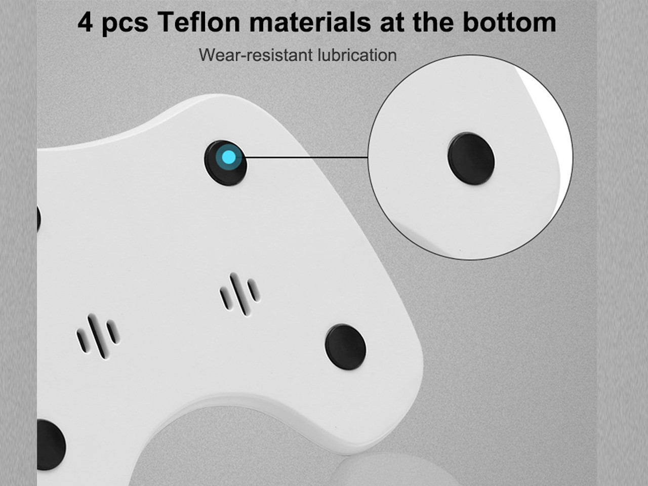 Ergonomic Gaming Mouse Pad Wrist Rest Silicon Gel Memory Foam Streamline Mousepad Support Hand Mat for Game PC Computer Laptop