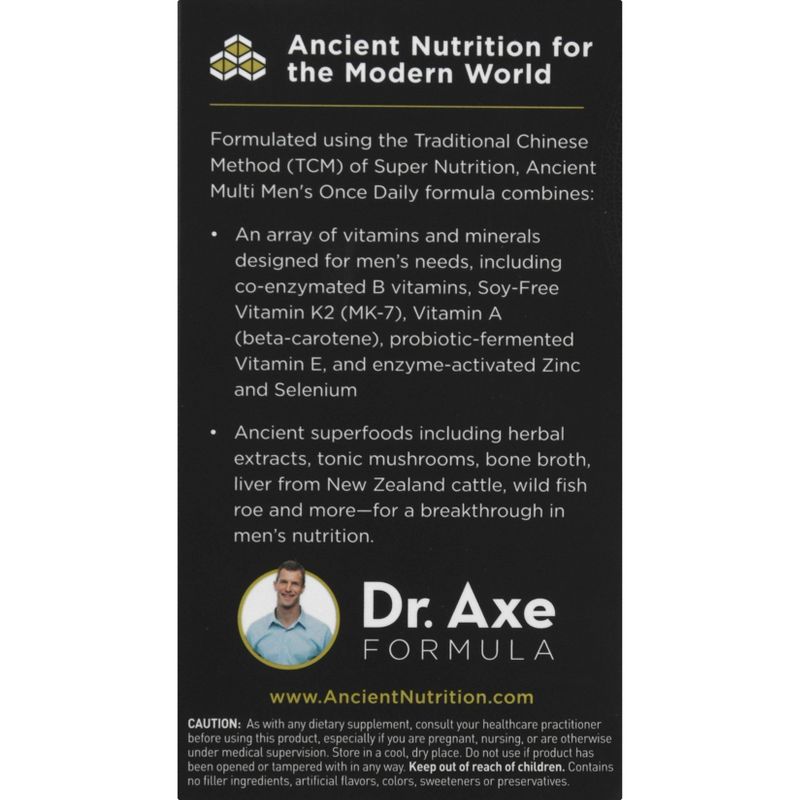 Ancient Nutrition Ancient Multi's Men's Once Daily Capsule - 30ct