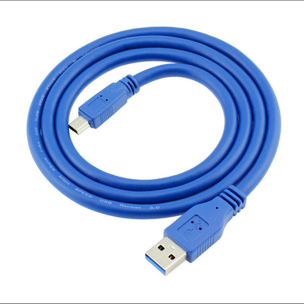 SuperSpeed USB 3.0 Cable - Type A Male to Mini B 10-Pin Male(Note:NOT Compatible with USB 2.0 Mini B 5-Pin Ports) (1M)