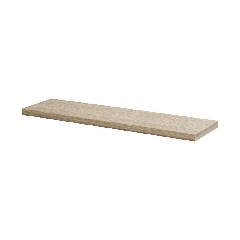 23.6" x 7.9" Feelwood Brushed Shelf Oak - Dolle Shelving