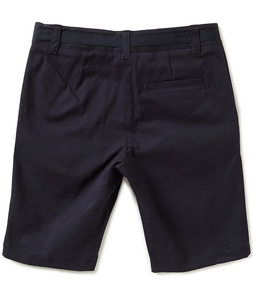 Nautica Big Girls 7-16 9#double; Twill Shorts