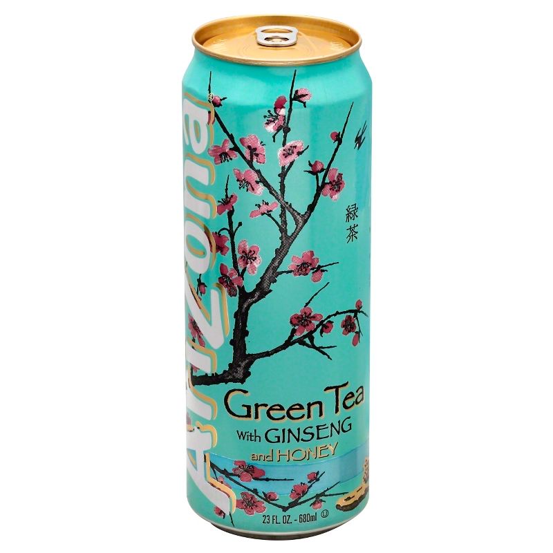 Arizona Green Tea with Ginseng and Honey - 23 fl oz Can