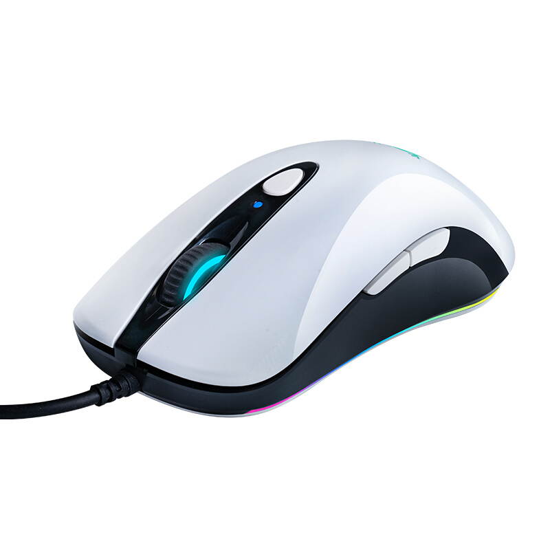 MSI DS102 RGB Gaming Mouse, Wired, RGB Streamer Faith Dragon Soul Light Gaming Mouse, Custom Macro, 10000DPI