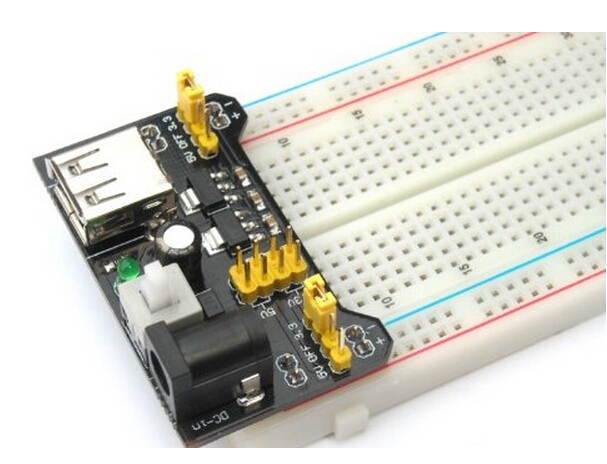 WWH-MB-102 MB102 Solderless Breadboard Power Supply Module Jumper cable Kits for Arduino Project