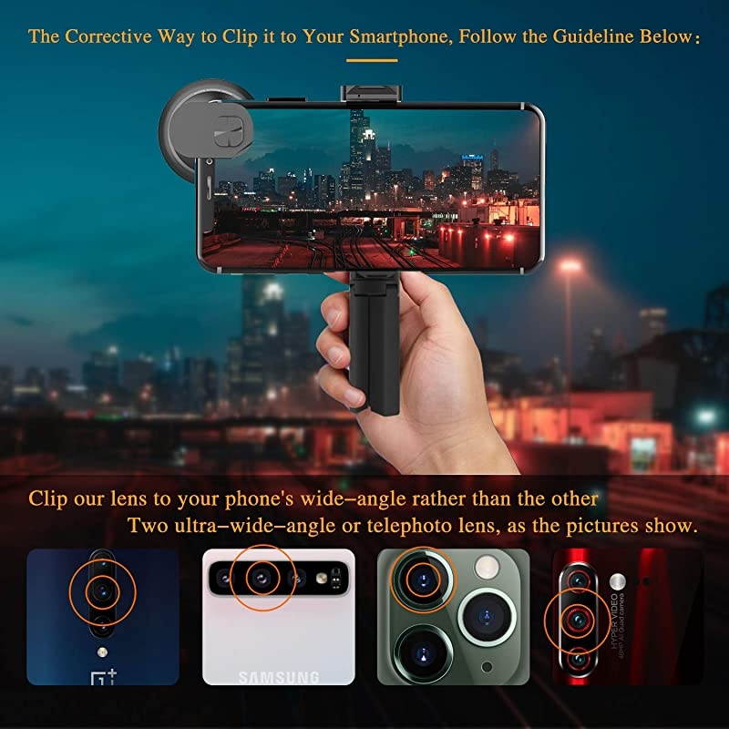 Phone Camera Lens Pro  4K HD 2 in 1 Aspherical Wide Angle Lens amp Super Macro LensClipOn Cell Phone Camera Lenses Compatible with iPhoneAndroidSamsung Mobile Phones and Tablets