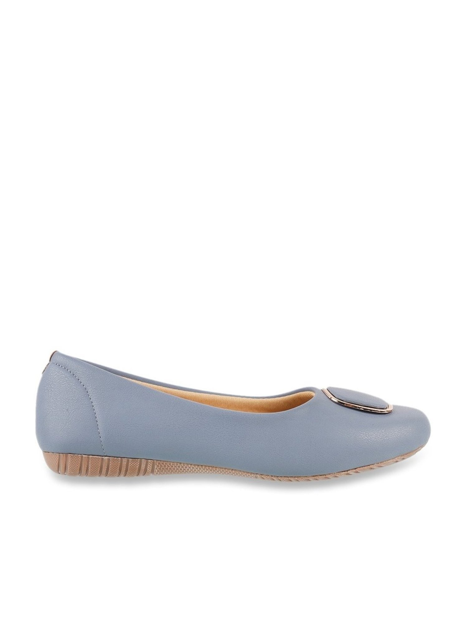 Walkway Women's Blue Flat Ballets