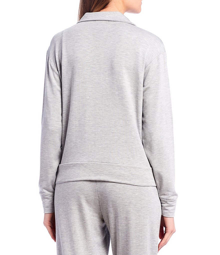 Coco + Jaimeson Coordinating Off-The-Shoulder French Terry Top