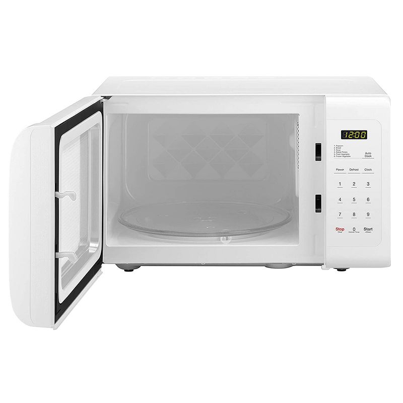 Magic Chef MCD993W 900 Watt 0.9 Cubic Foot Kitchen Countertop Microwave Oven with Digital Touch and 10 Power Levels, White (Certified Refurbished)