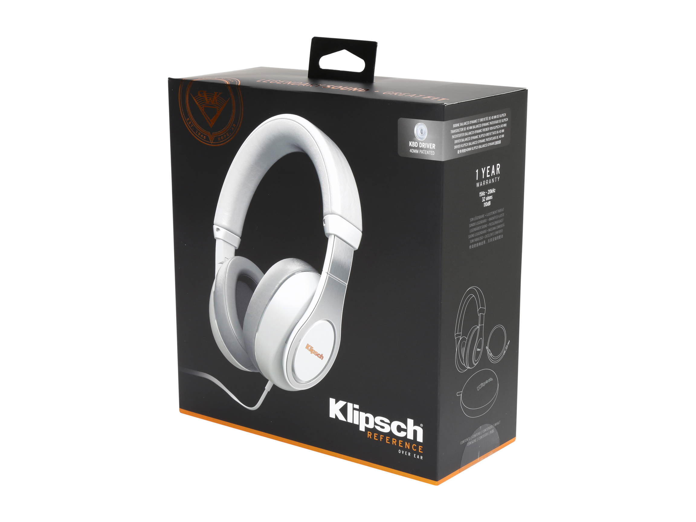 Klipsch Reference Over-Ear Headphones - Black