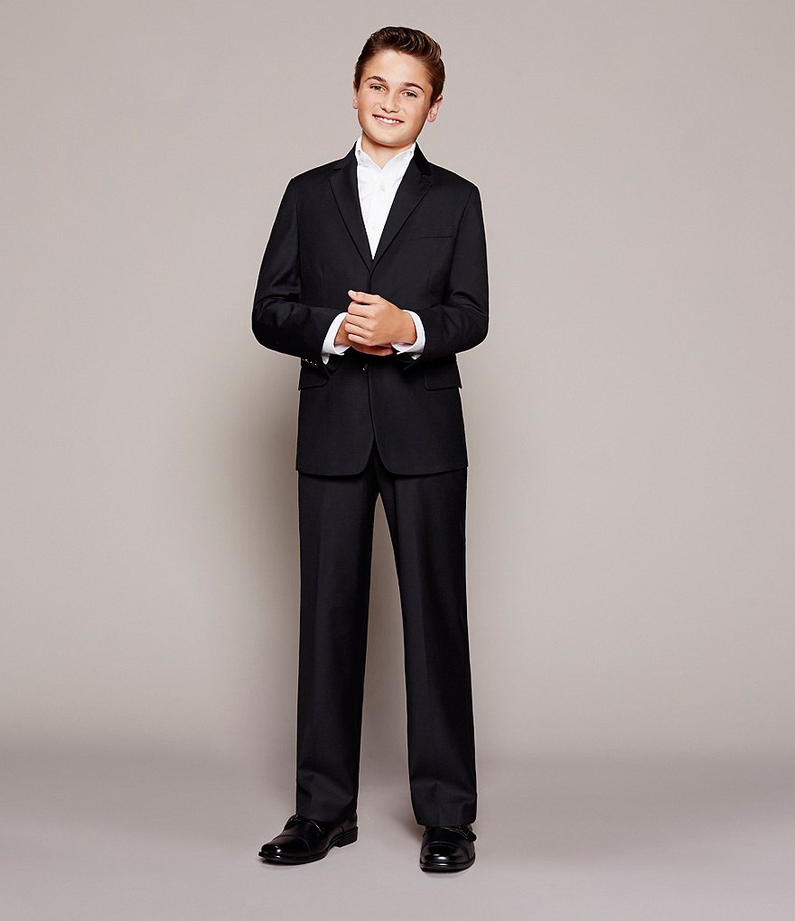 Class Club Big Boys 8-20 Husky Fit Twill Pants