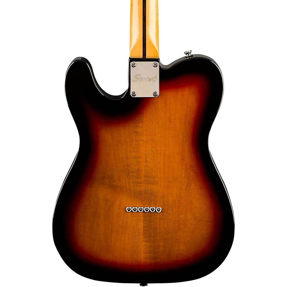 Squier Classic Vibe '70s Telecaster Thinline Maple Fingerboard Electric Guitar 3-Color Sunburst