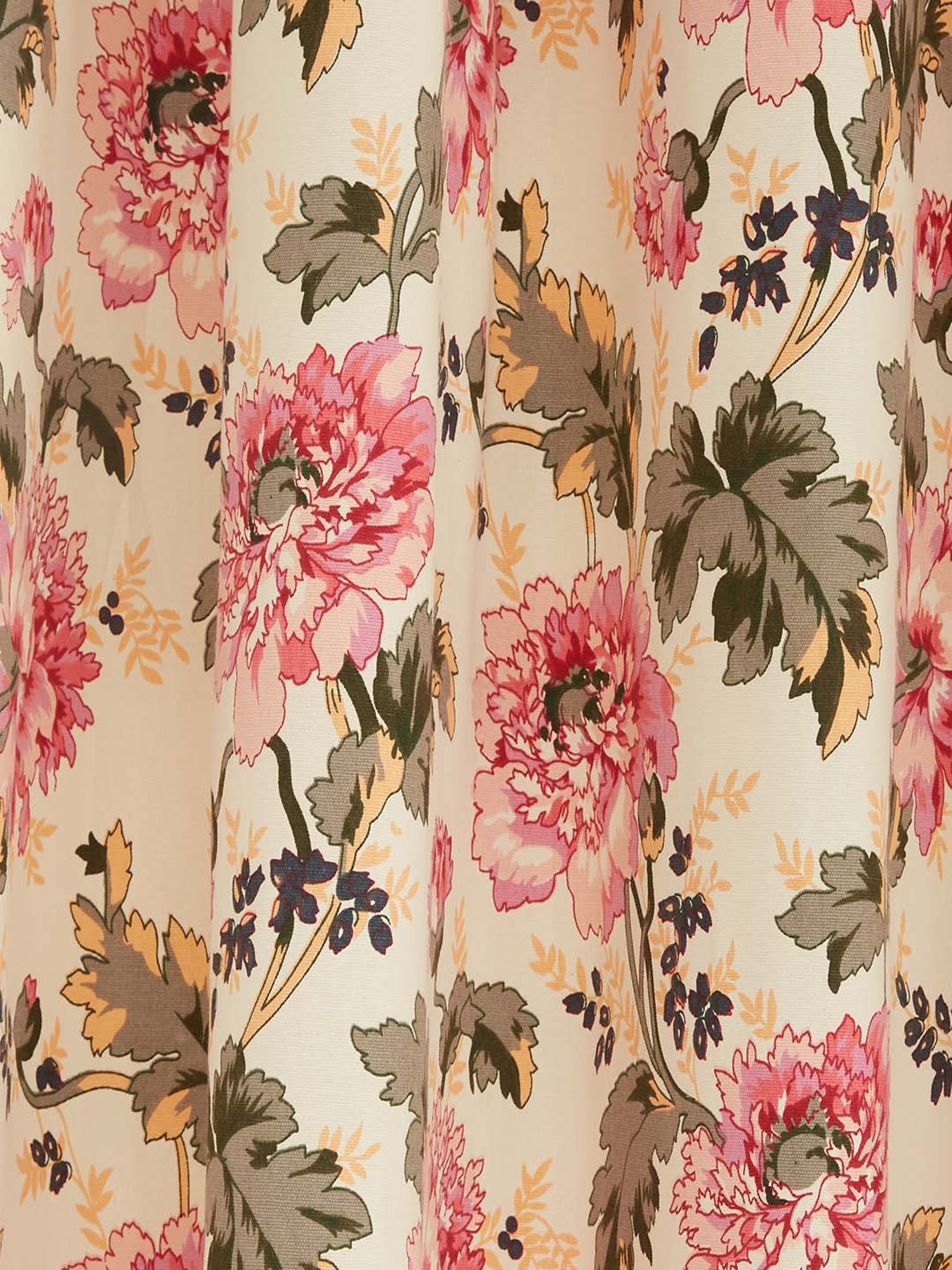 Swayam Floral Printed Eyelet Long Door Curtain - Single Piece (9 Ft)