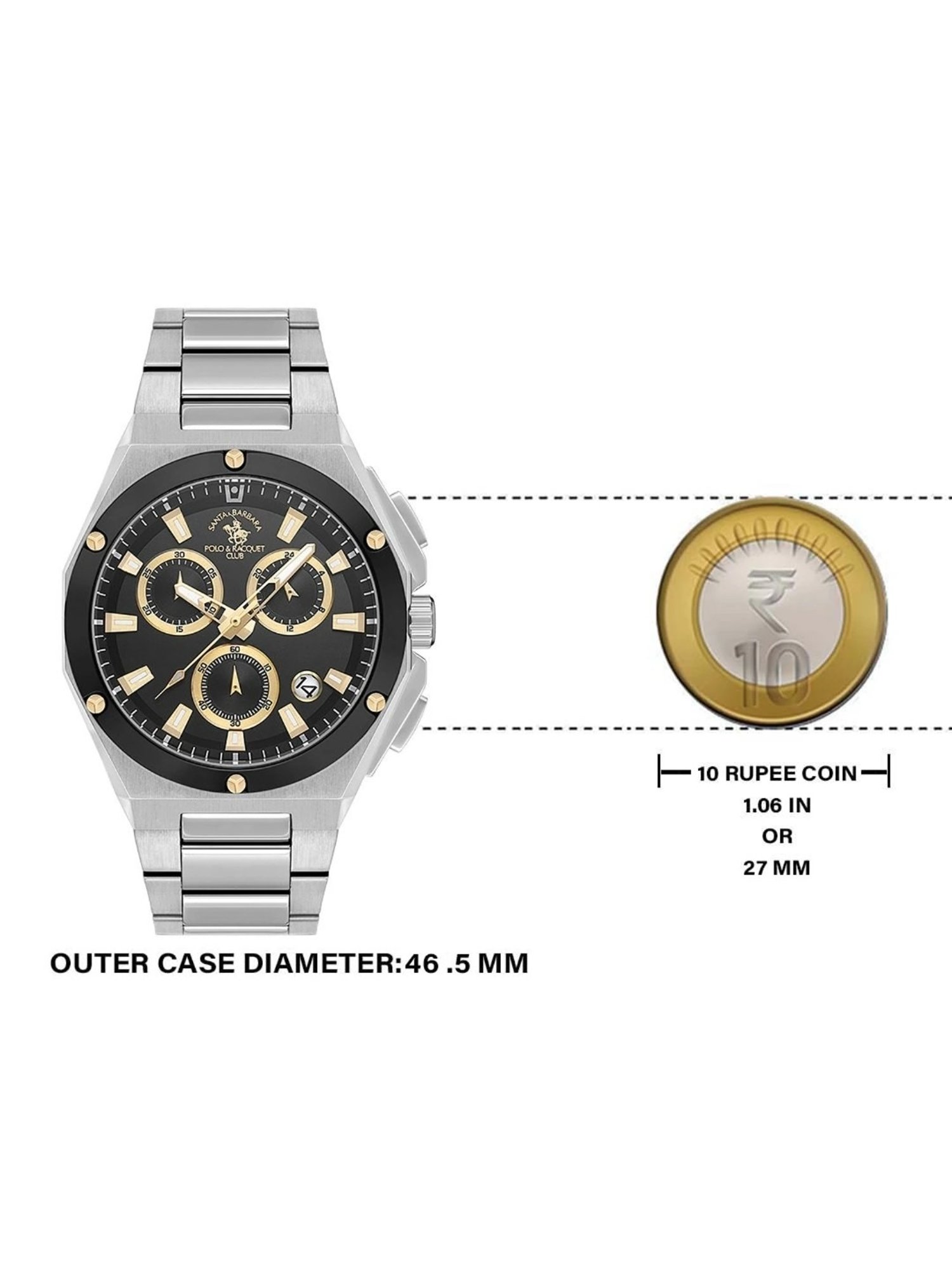 Santa Barbara Polo & Racquet Club SB.1.10577-4 Analog Watch for Men