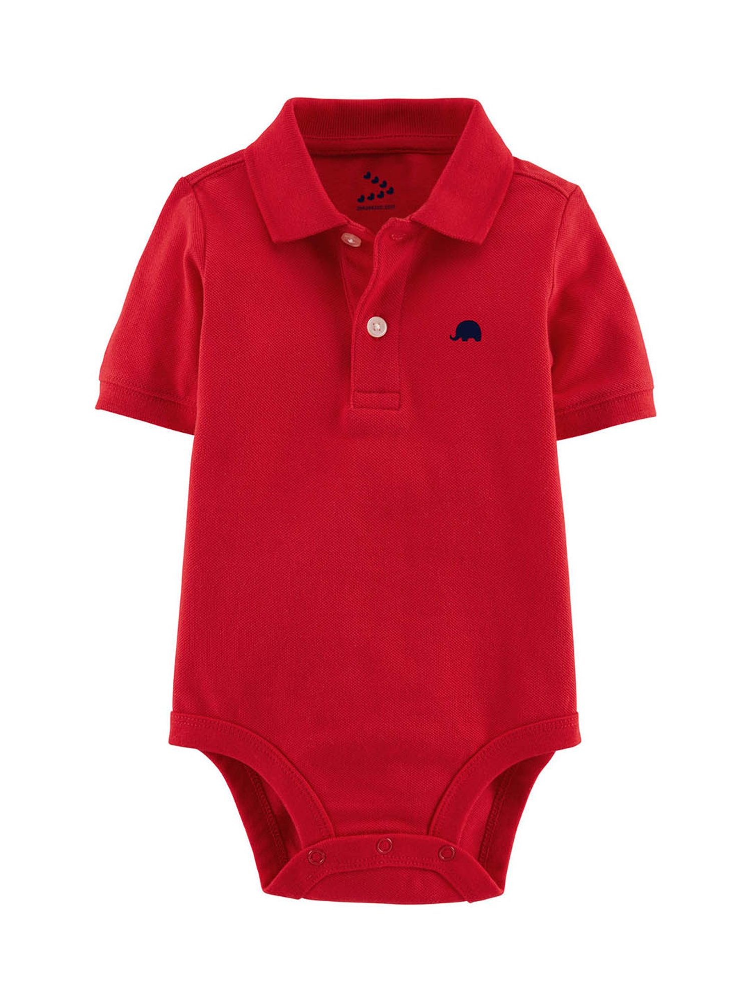 Zeezeezoo Kids Navy and Green Polo Elephant Printed Onesie (Pack Of 2)