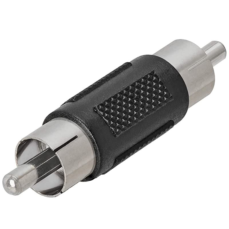 RCA Plug Converter Converter Converter Audio Video Connector RCA Male to RCA Male Adapter RCA Plug Connector