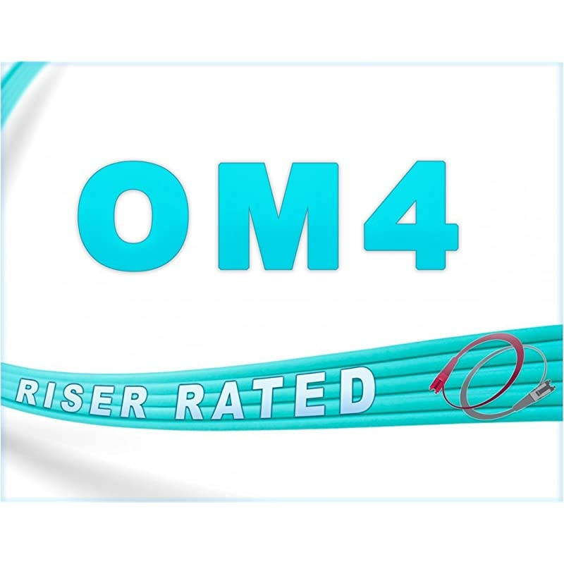 100M OM4 LC LC Fiber Patch Cable | 100Gb Duplex 50125 LC to LC Multimode Jumper 100 Meter 328ft | Length Options 05M300M | 1040100gb mmf sfp+ 100gbase dplx ofnr om4lclc