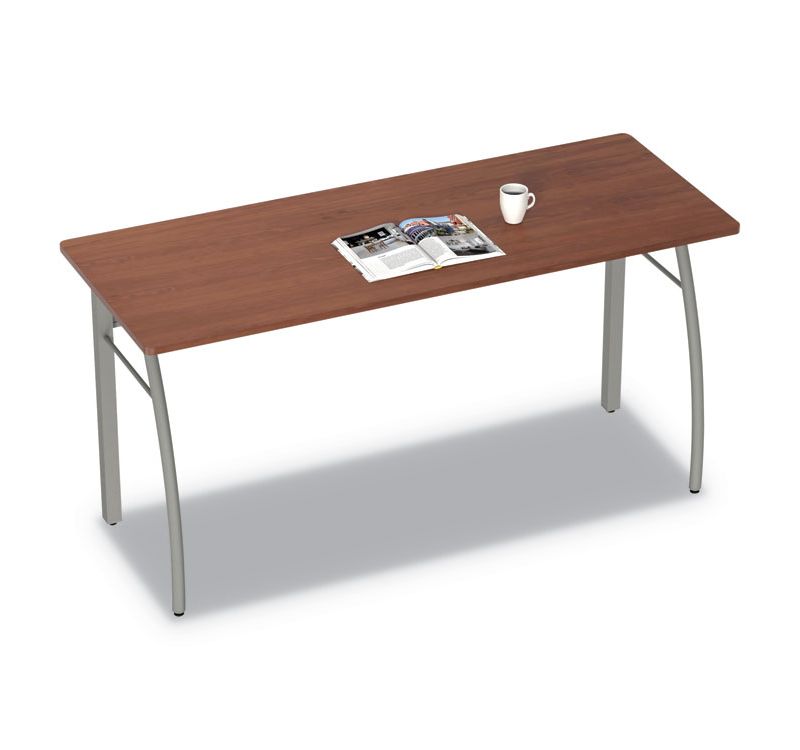 Linea Italia(R) Trento Line Rectangular Desk, 59 1/8w x 23 5/8d x 29 1/2h, Cherry TR742CH