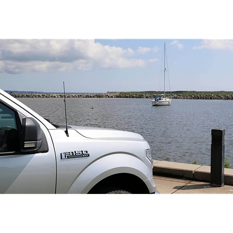 15 Inch Black Antenna is Compatible with Toyota Celica FJ Cruiser Highlander MR2 RAV4 Sequoia Sienna Tacoma Tundra T100 4 Runner Spring Steel