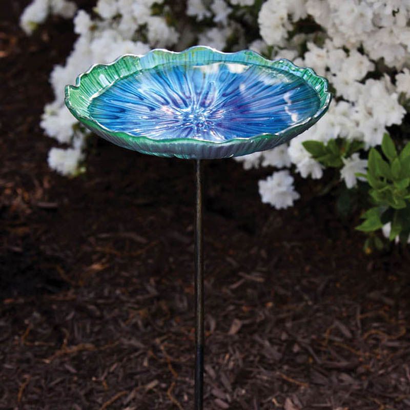 9" Classic II Birdbath with Tripod Stand Antique Copper - Achla Designs