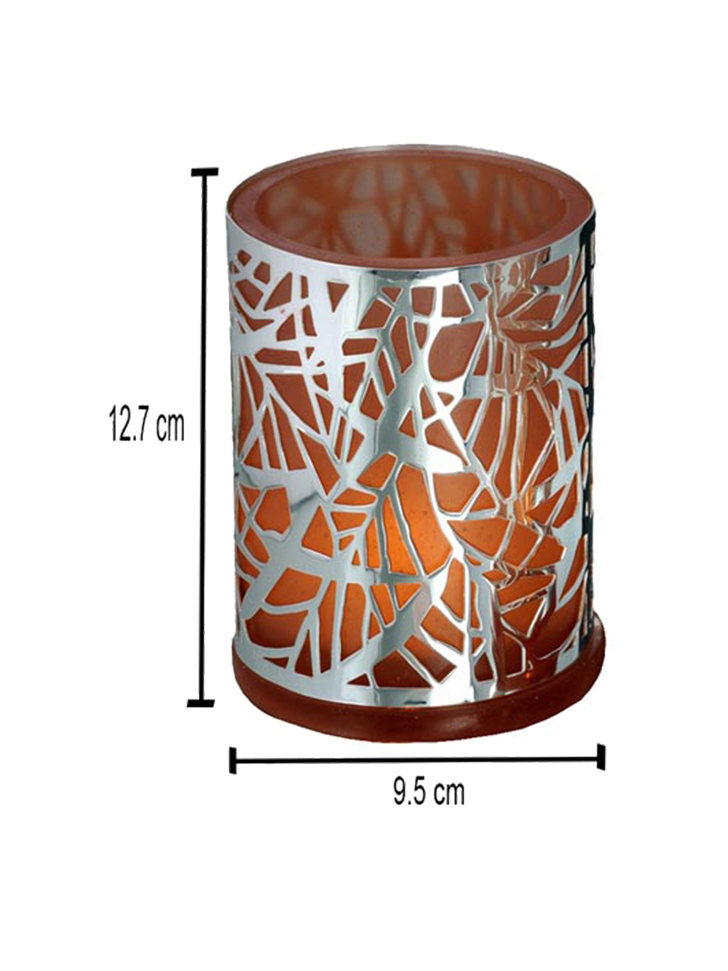 Episode Silver Plated Tea Light Holder Trance - Small