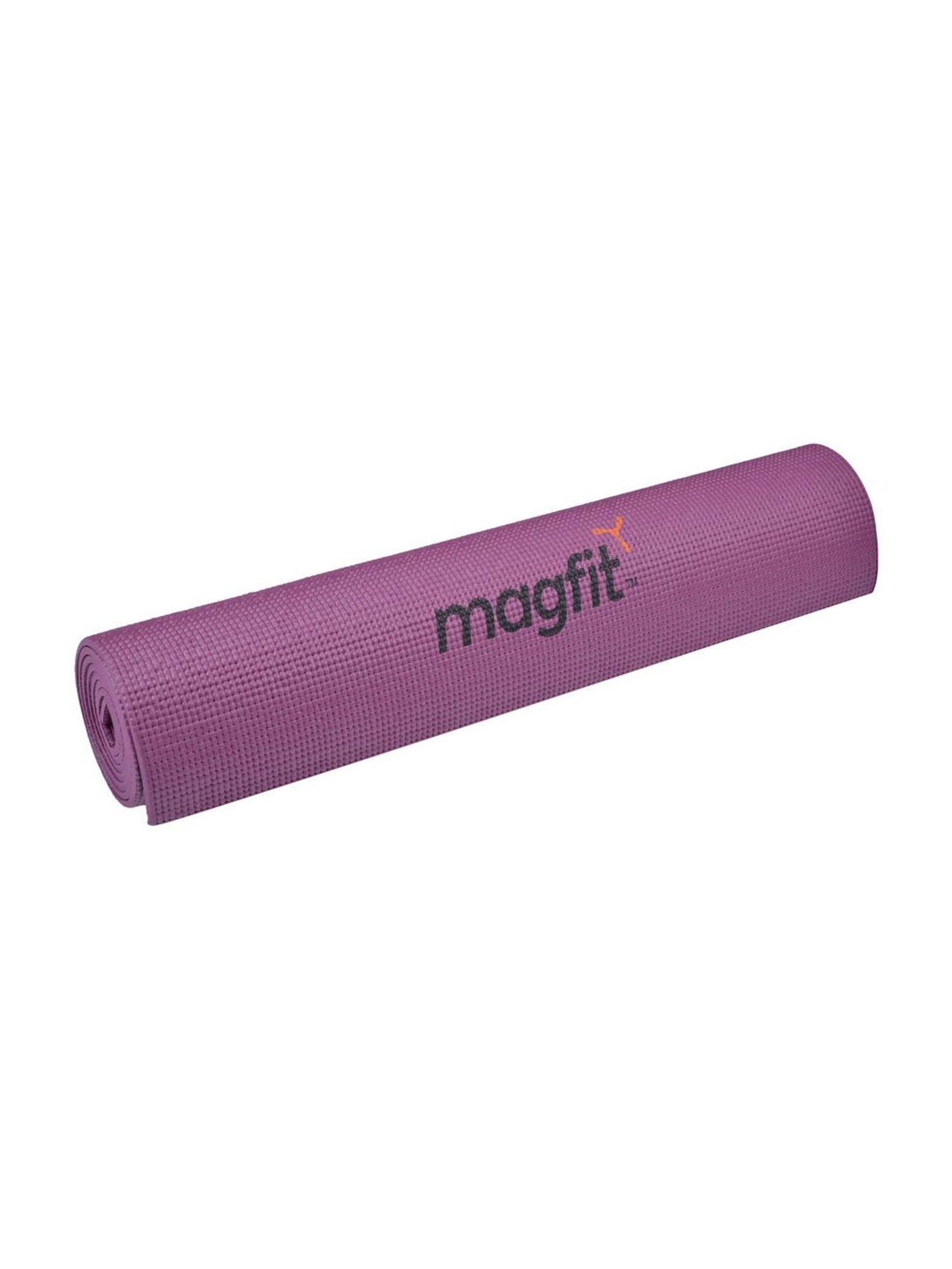 MagFit Purple PVC Yoga Mat with Mat Bag (6 mm)
