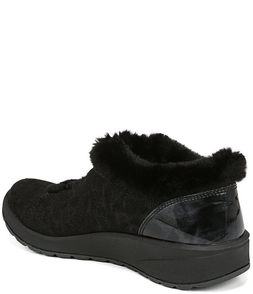 Bzees Premium Golden Faux Fur Lined Washable Ankle Booties