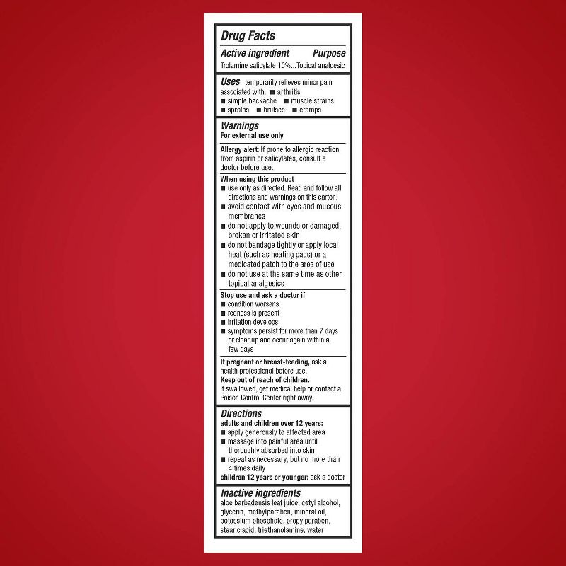 Aspercreme Aloe Odor Free Pain Relieving Crème - 3oz