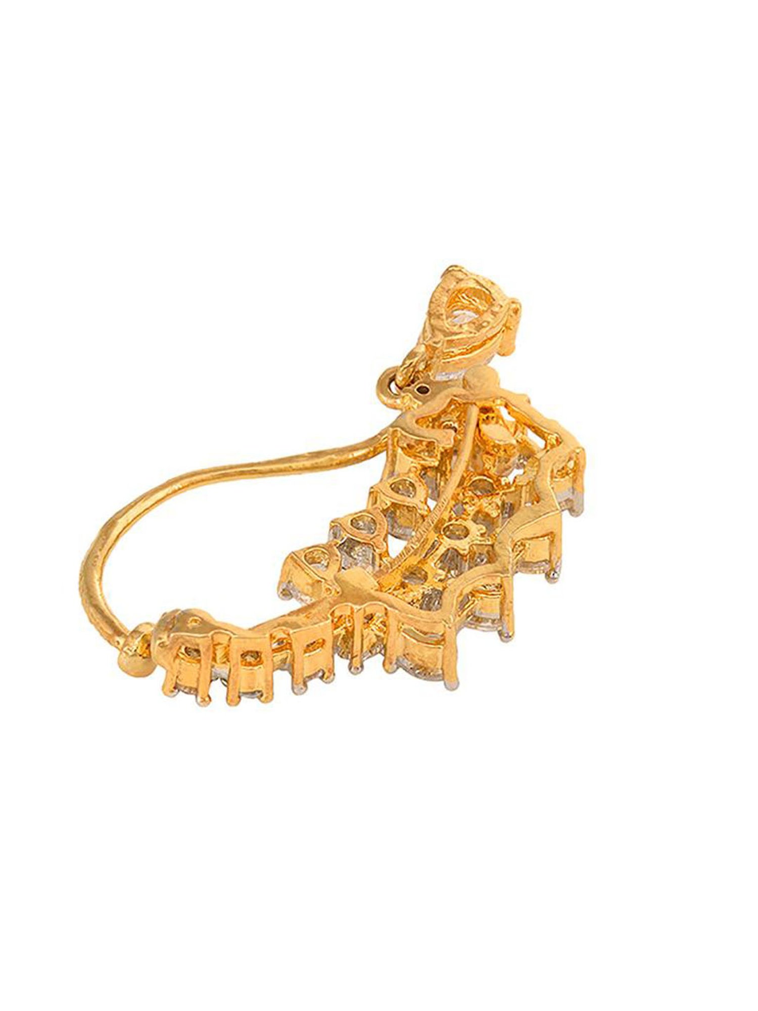 Teejh Aahna Silver Nose Ring