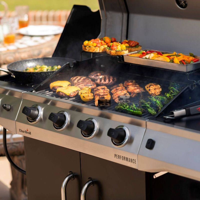 Char-Broil 4-Burner Performance Cabinet 425 Gas Grill 463353021