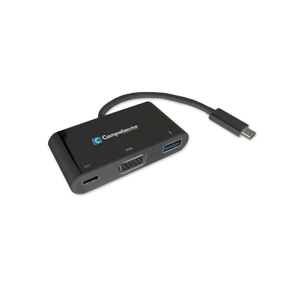 Comprehensive Cable USB3C-VGAUSB3PD Type-C to VGA USB3.0 Power Delivery adapter