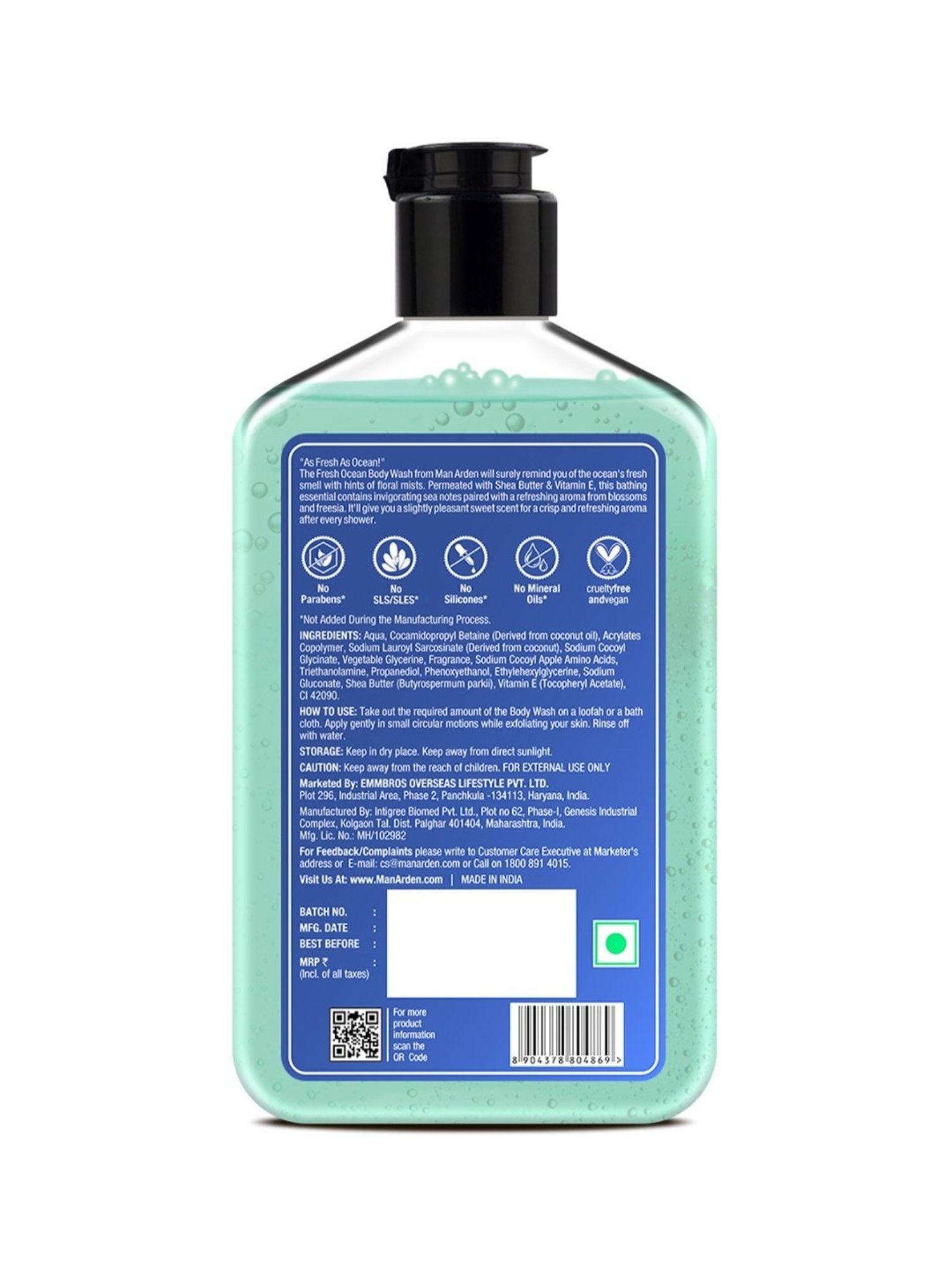 s Oliver Superior Men Hair& Body Shampoo - 200 ml