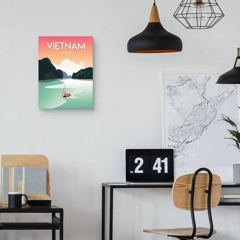 18" x 24" Vietnam 1 by Omar Escalante Canvas Art Print - Masterpiece Art Gallery