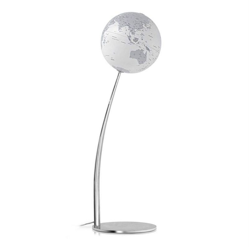 Stem Reflection Minimalist Floor Globe - Waypoint Geographic