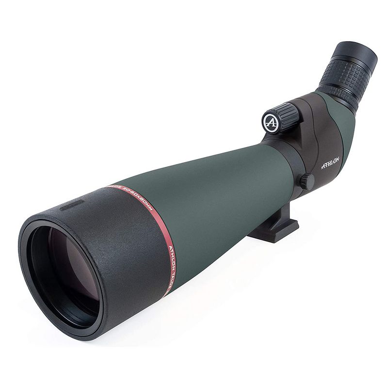 Athlon Optics Talos 20-60x80 Waterproof Spotting Scope with Tabletop Tripod and Soft Case for Shooting, Rifle Hunting, Stargazing, and Bird Watching