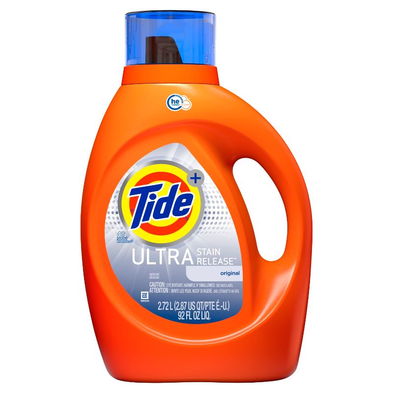 Tide Ultra Stain Release High Efficiency Liquid Laundry Detergent - 92 fl oz