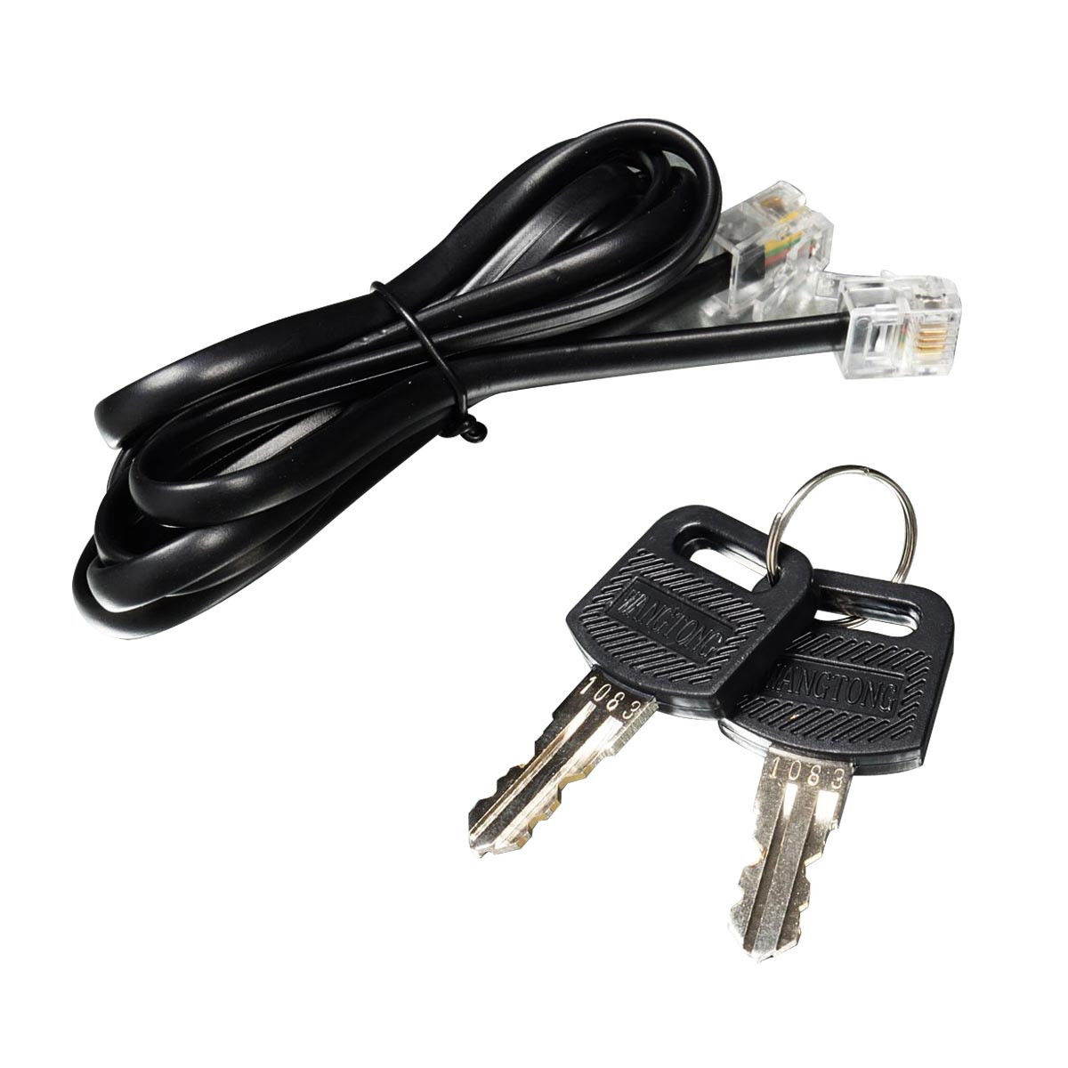 Cash Drawer Box Works Compatible Epson/Star POS Printers w/5Bill & 5 Coin Tray