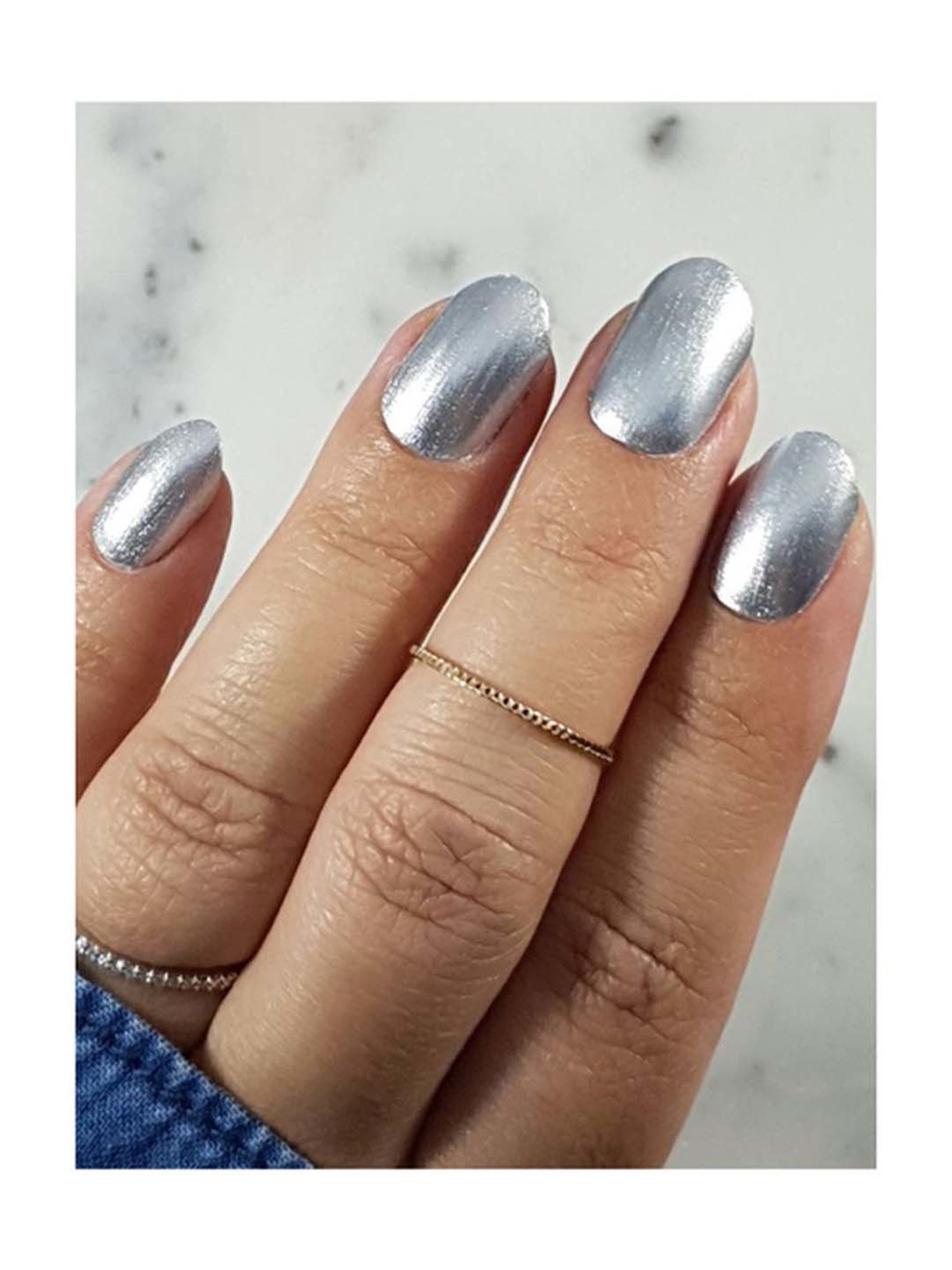Ellement Co. Vegan Nail Lacquer Silver - 10 ml