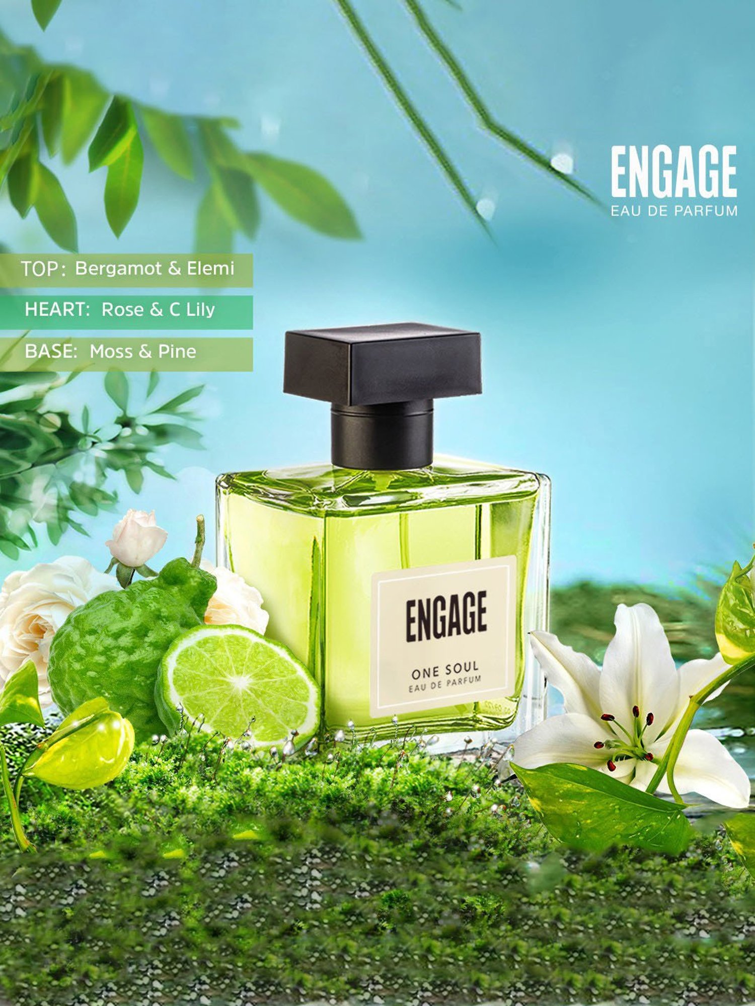 Engage One Soul Unisex Eau de Parfum with Tester - 100 ml