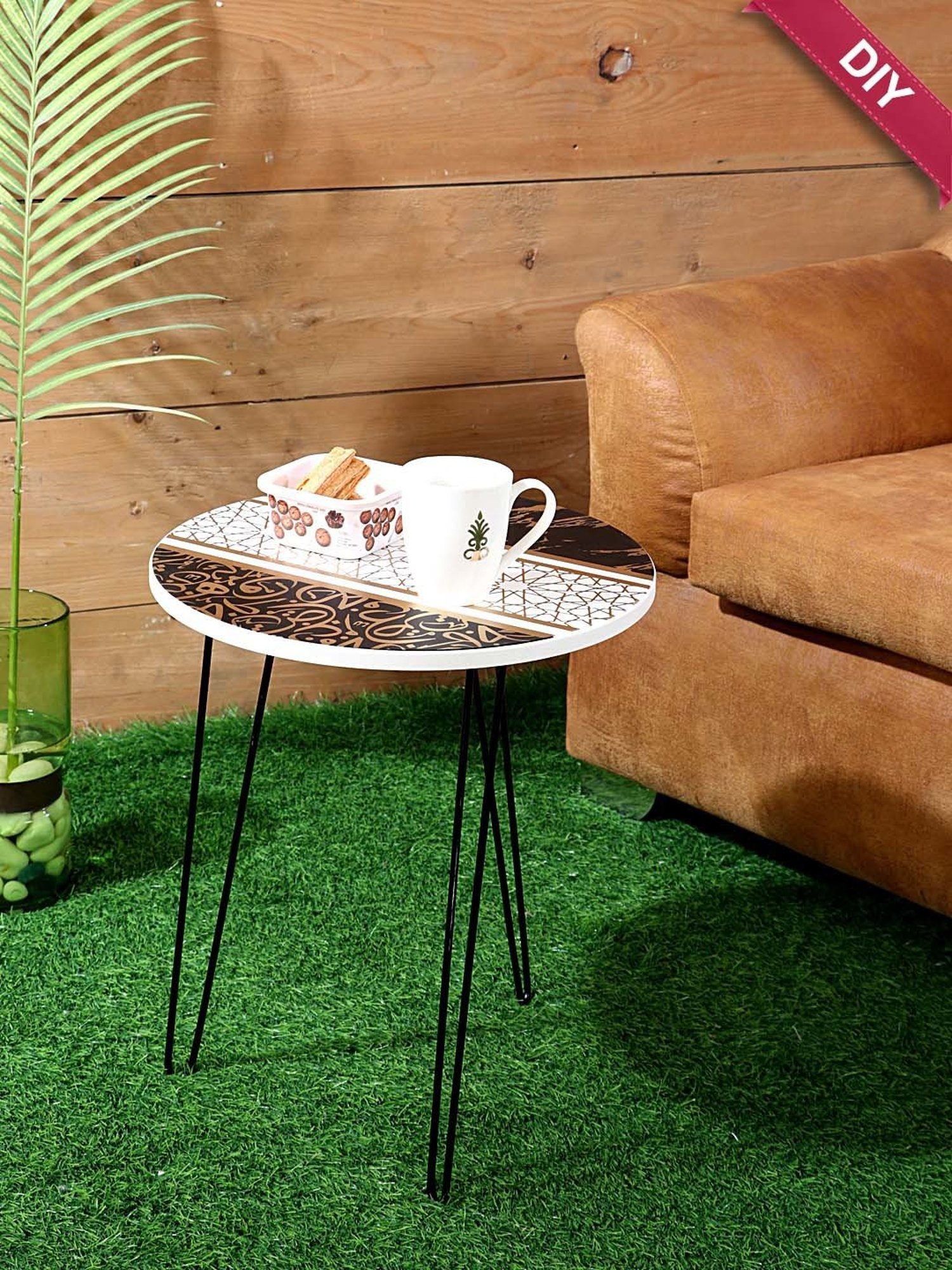 HOSTA HOMES Multicolor PVC Standard Size Multipurpose Detachable Table