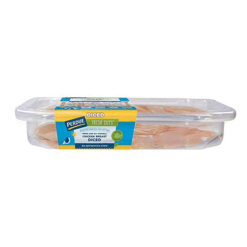 Perdue Diced Chicken Breast - 0.8-1.6 lbs - price per lb